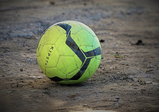 在足球場上 在足球場上